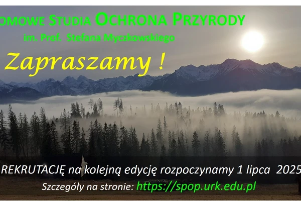 baner studium ochrony przyrody