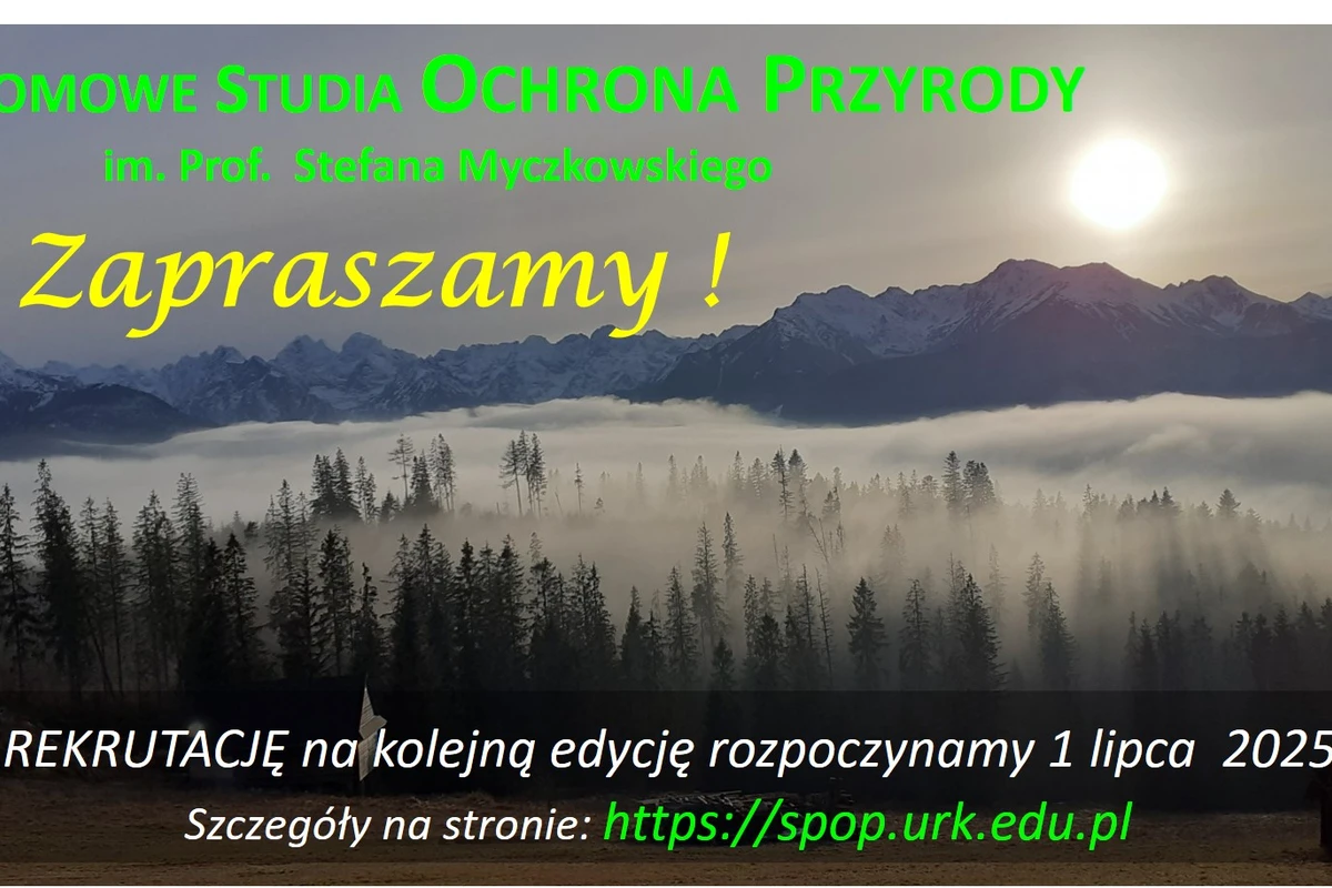 baner studium ochrony przyrody